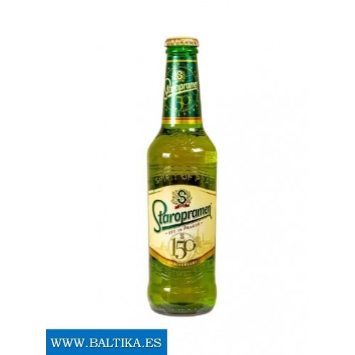 Пиво "Staropramen" светлое 5,0% алк., 0.33л